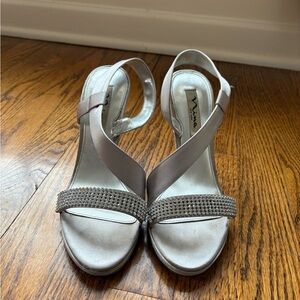 Nina Silver Women's Sandals